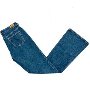 Eddie Bauer Medium Wash Boot Cut Jeans, Size 6 Long, 5-Pocket
